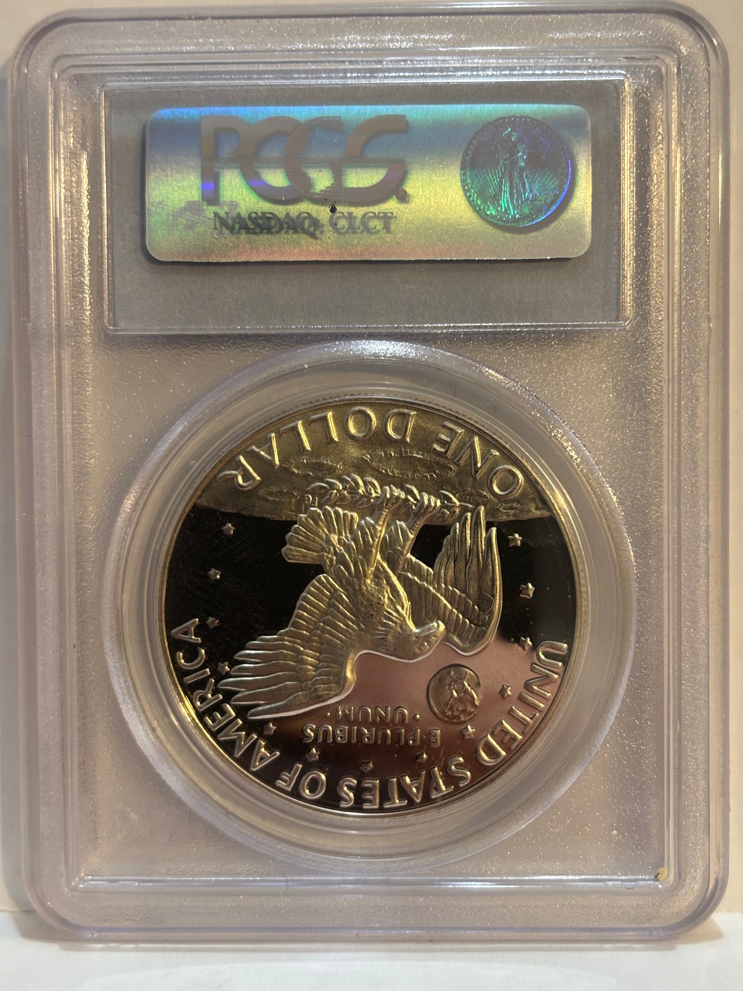 1974-S USA Proof Silver Dollar. PCGS graded PR69DCAM