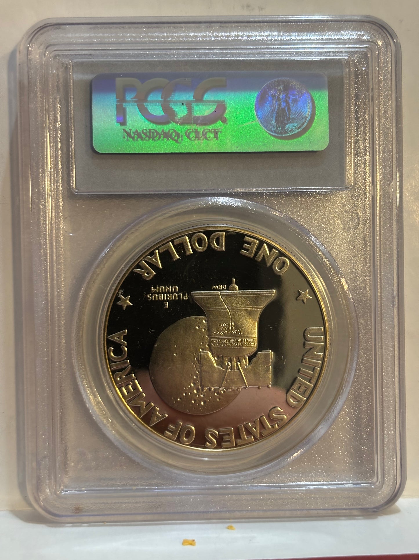 1976-S USA Proof Silver Dollar. PCGS graded PR69DCAM