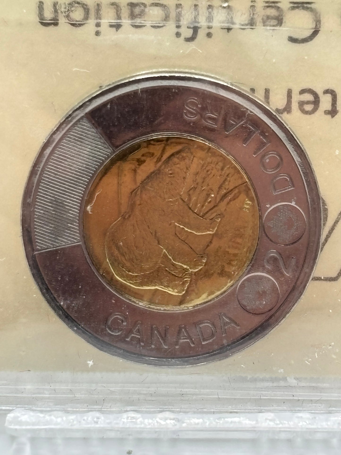 2016 Canada $2 Polar Bear. ICCS graded MS-65