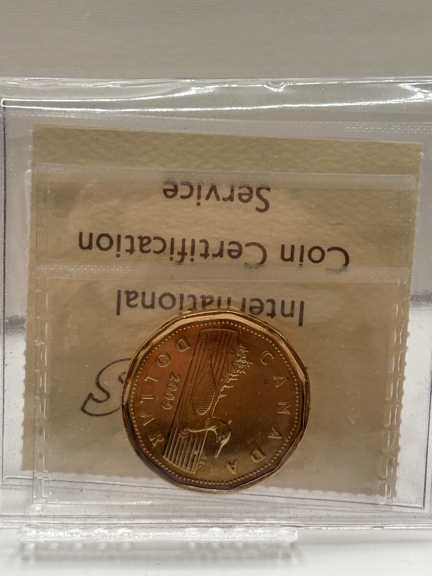 2009 Canada $1 Loon. ICCS Graded MS-64