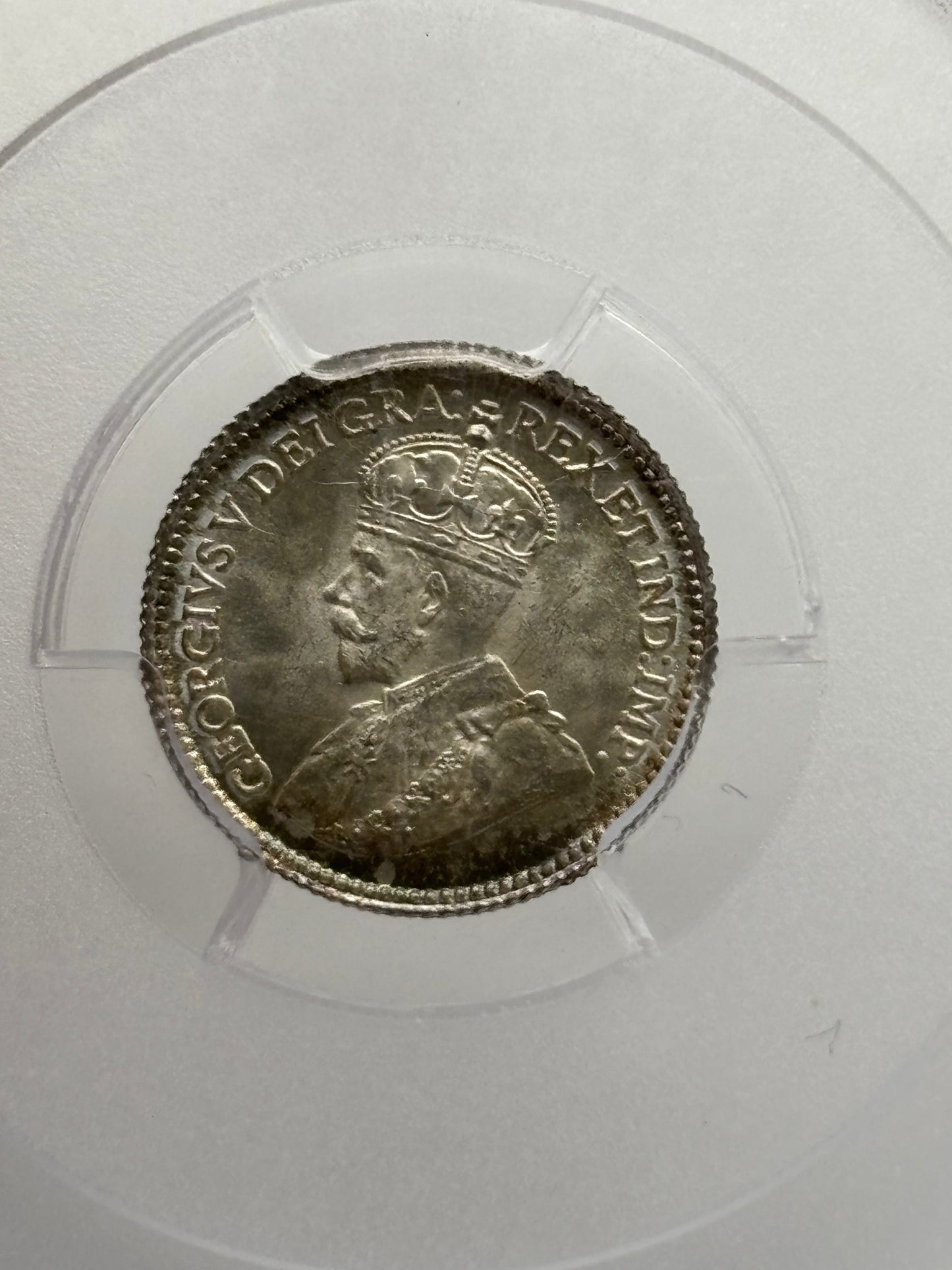 1914 Canada 5 Cent PCGS graded MS-66