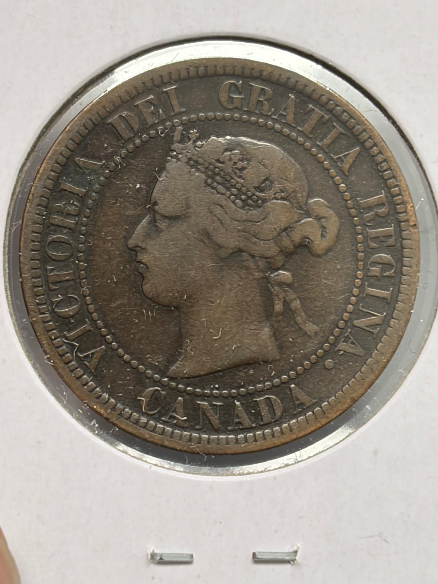 1876H Canada large $0.01. F12
