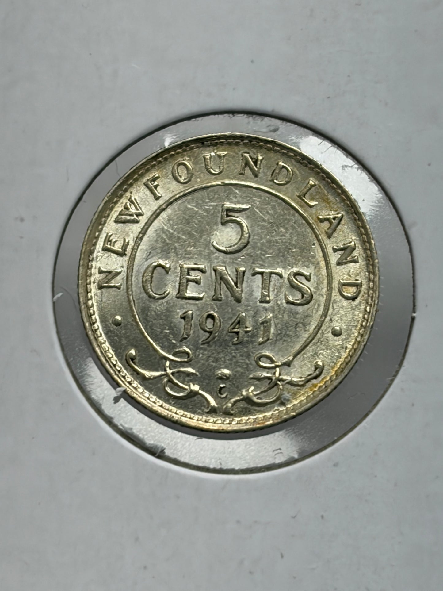 NFLD 1941c $0.05. EF45