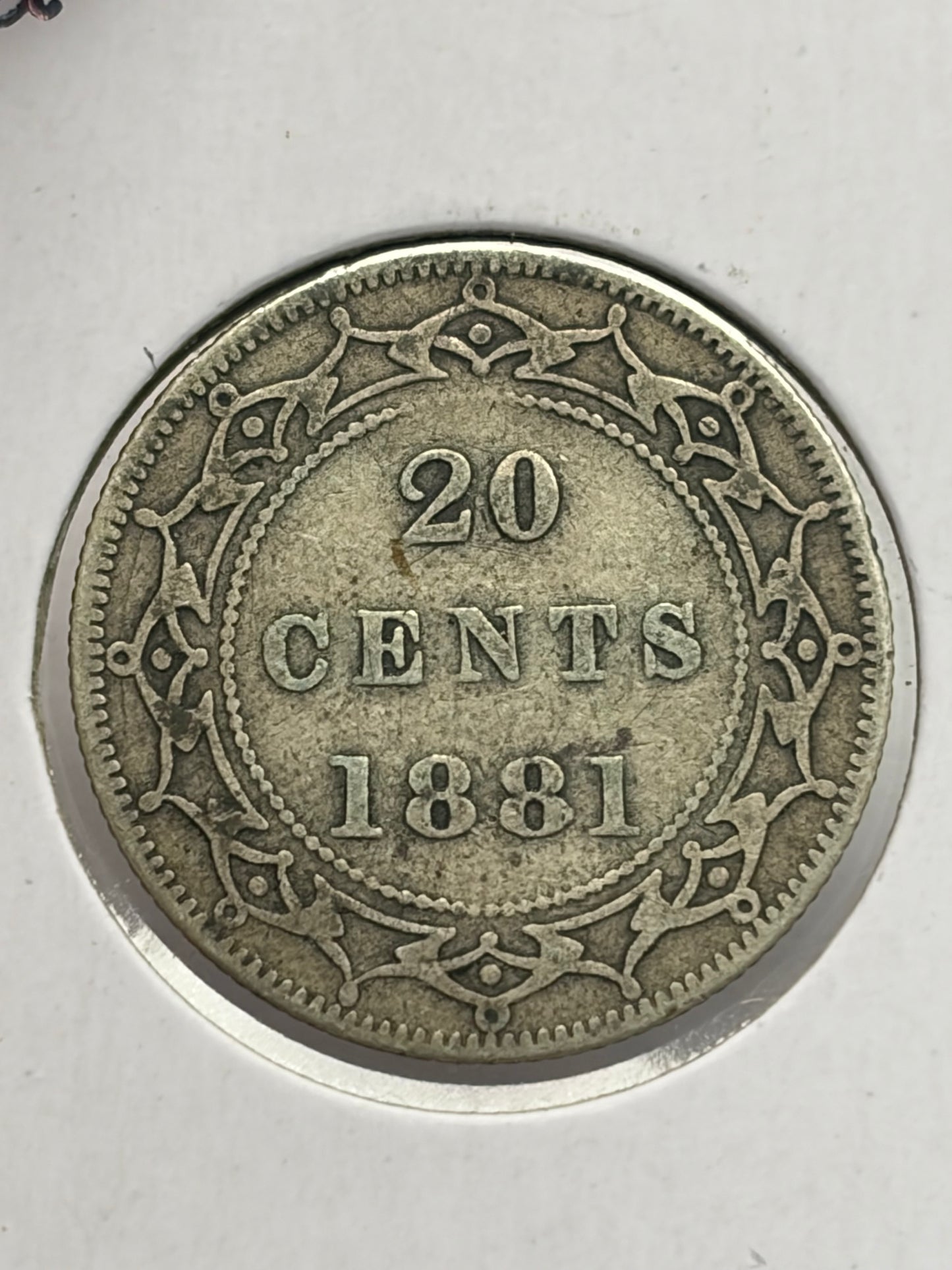 NFLD 1881 $0.20. VG10
