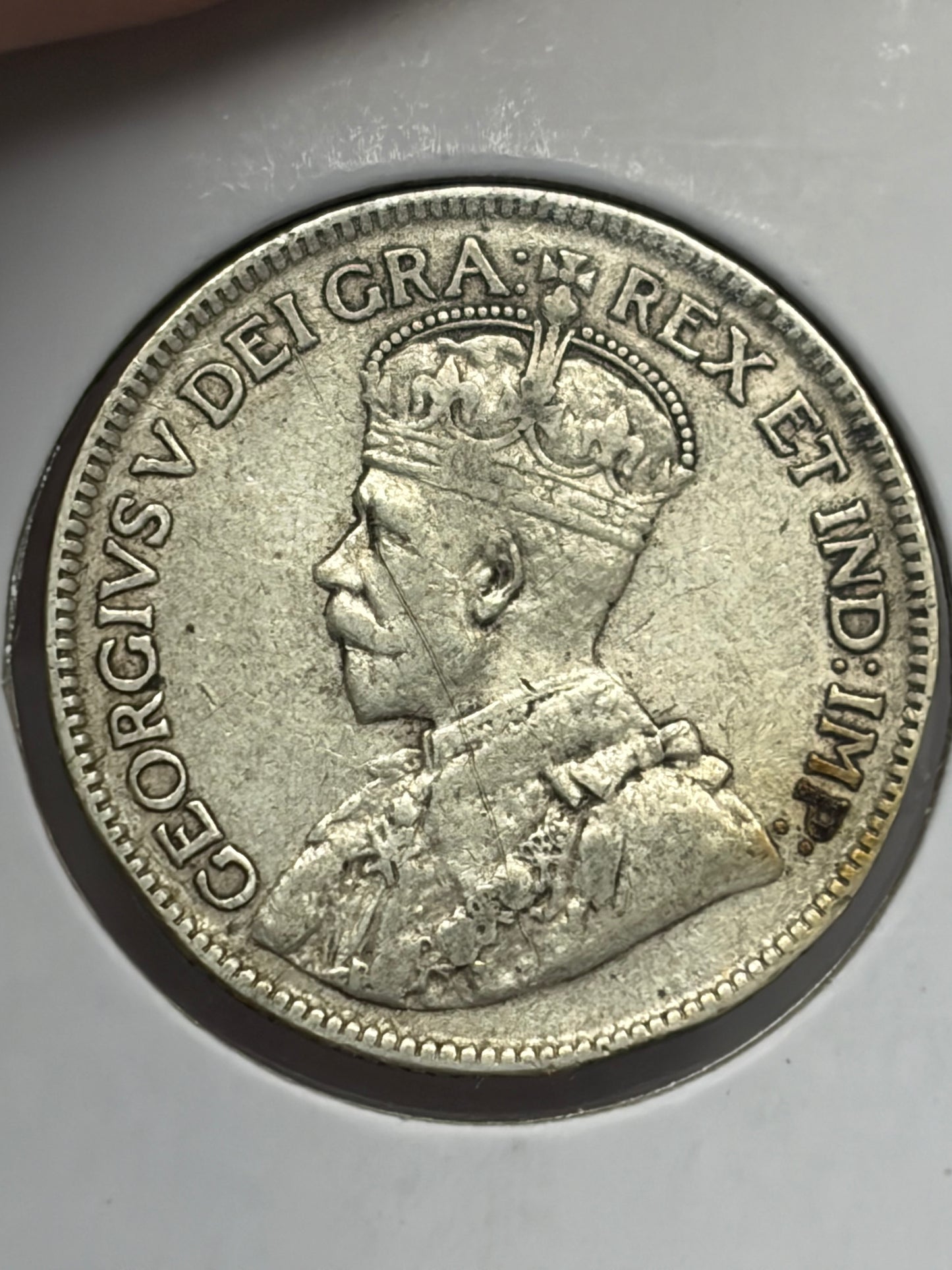 1917c NFLD $0.25. VF-20