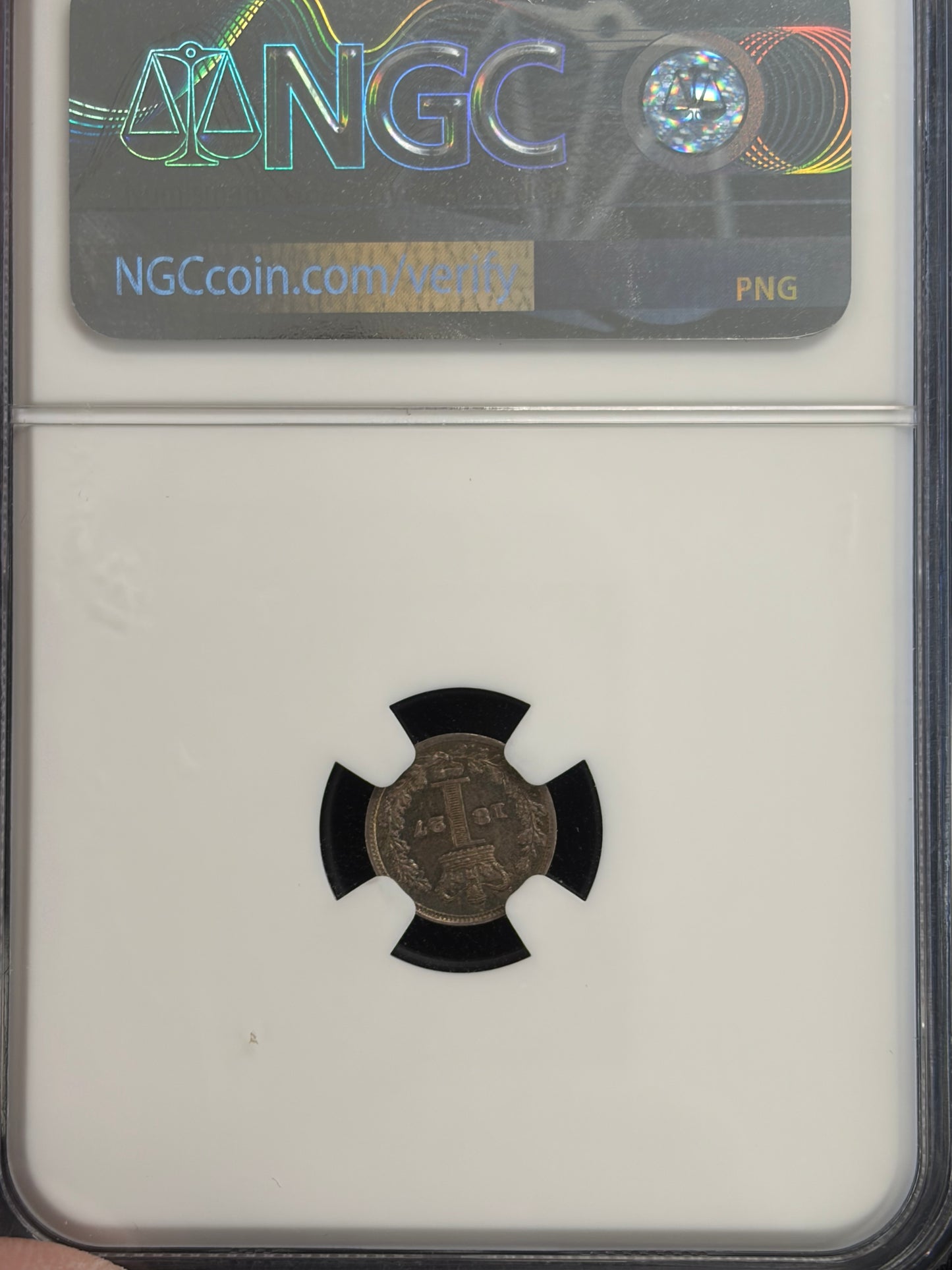 1827 4 coin British Maundy Set NGC Graded MS61-MS64