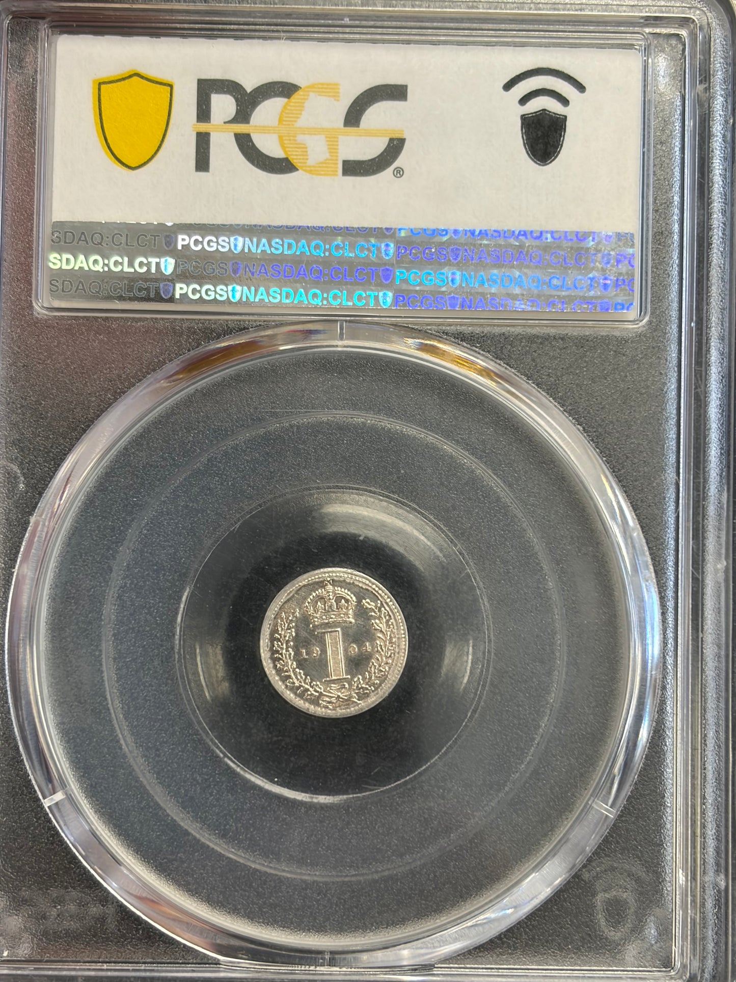 1904 4 coin British Maundy Set PCGS Graded PL-61 and PL-61