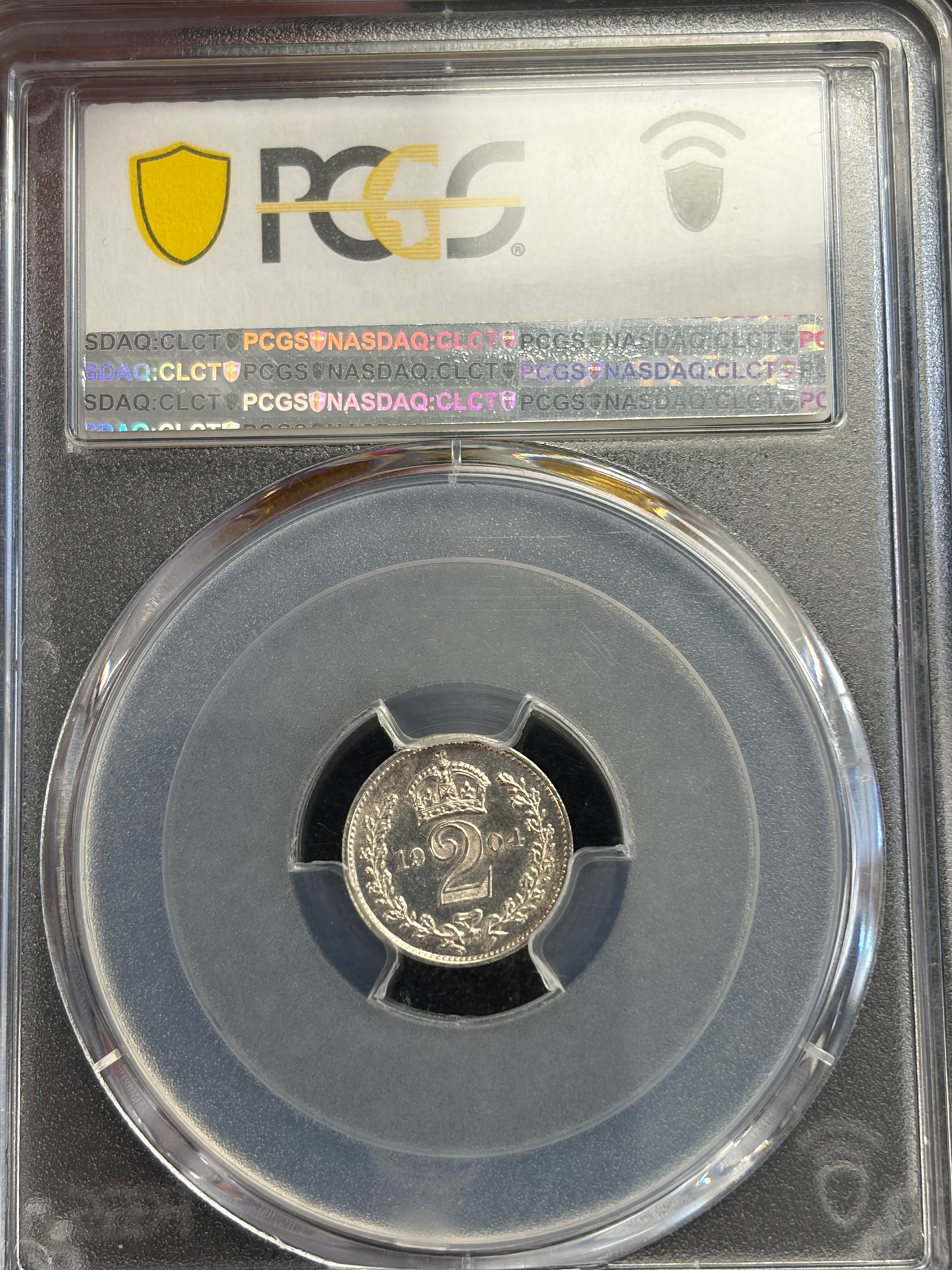 1904 4 coin British Maundy Set PCGS Graded PL-61 and PL-61