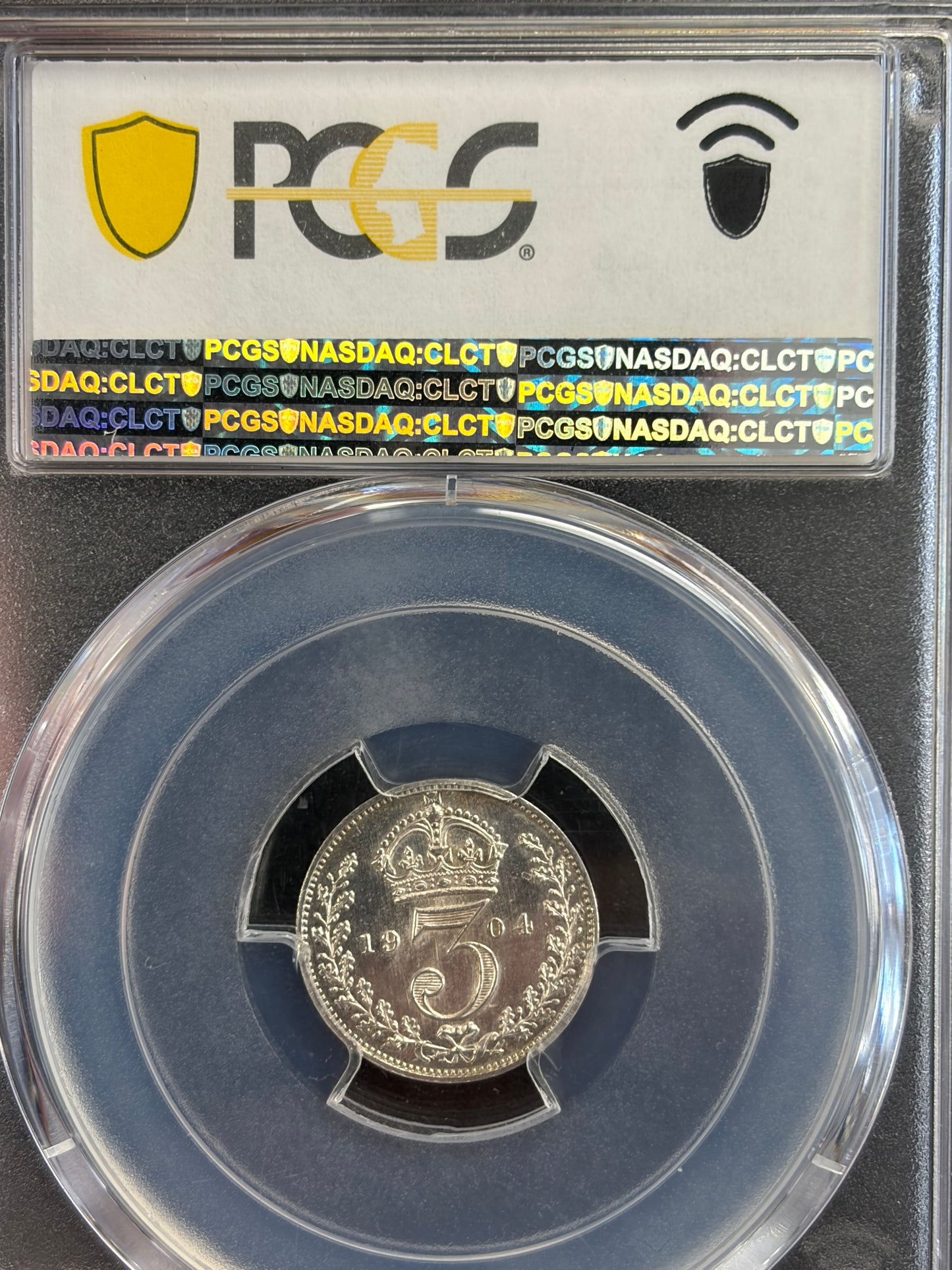 1904 4 coin British Maundy Set PCGS Graded PL-61 and PL-61