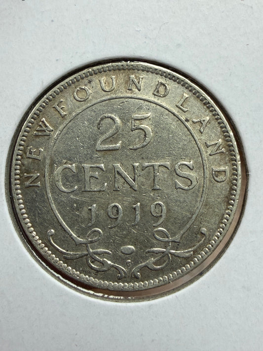 1919c NFLD $0.25. F-15