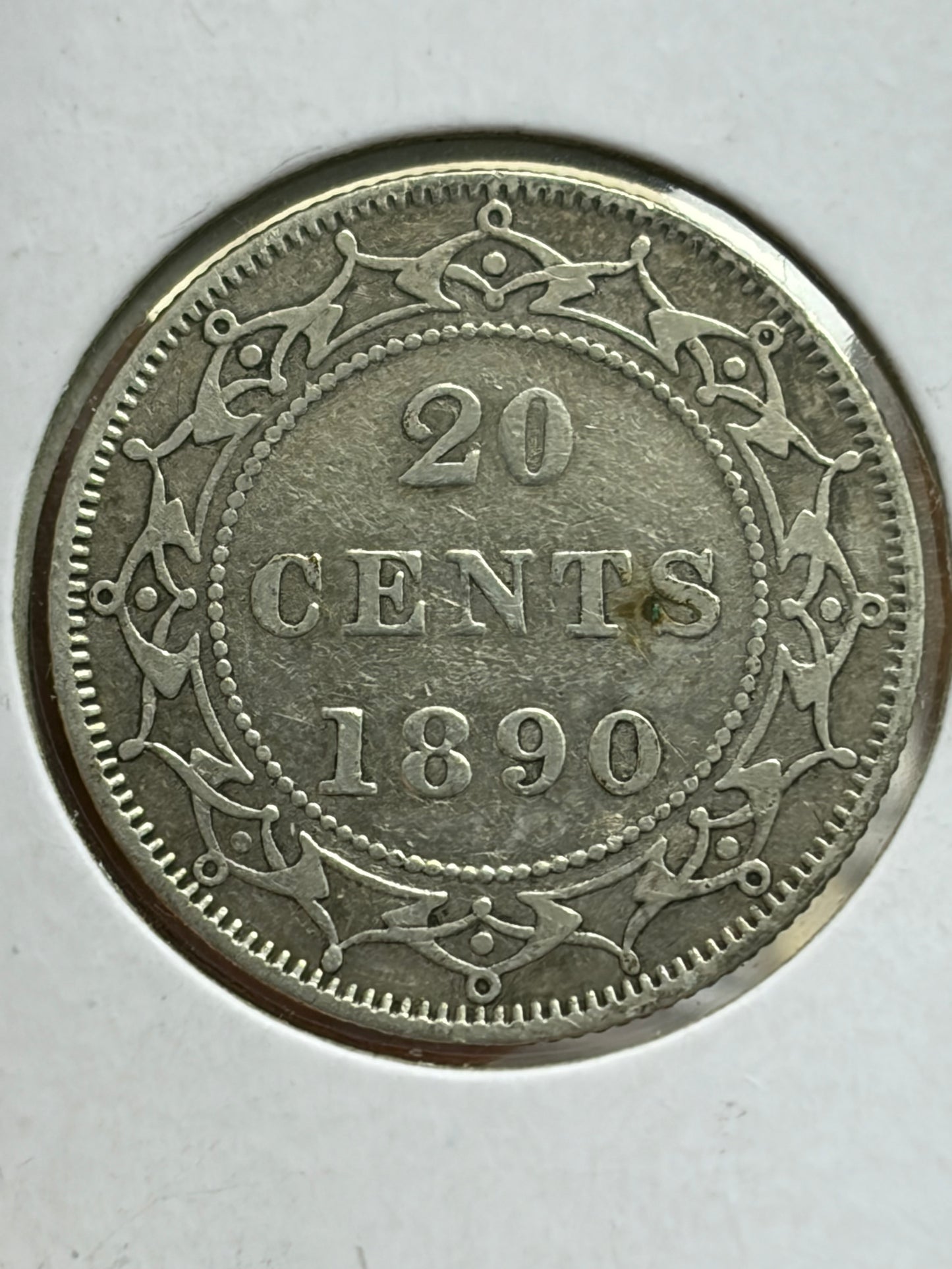 1890 NFLD $0.20. F-12