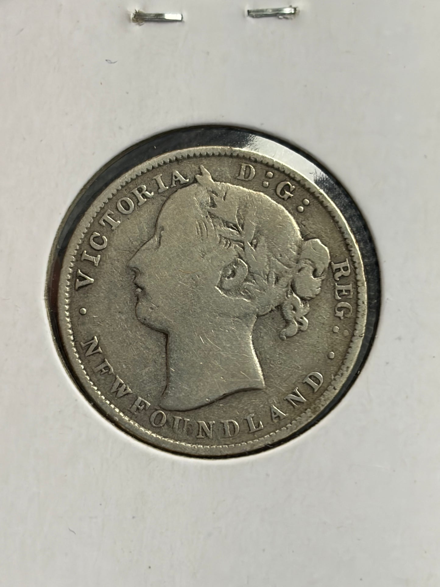 1881 NFLD $0.20 VG-8