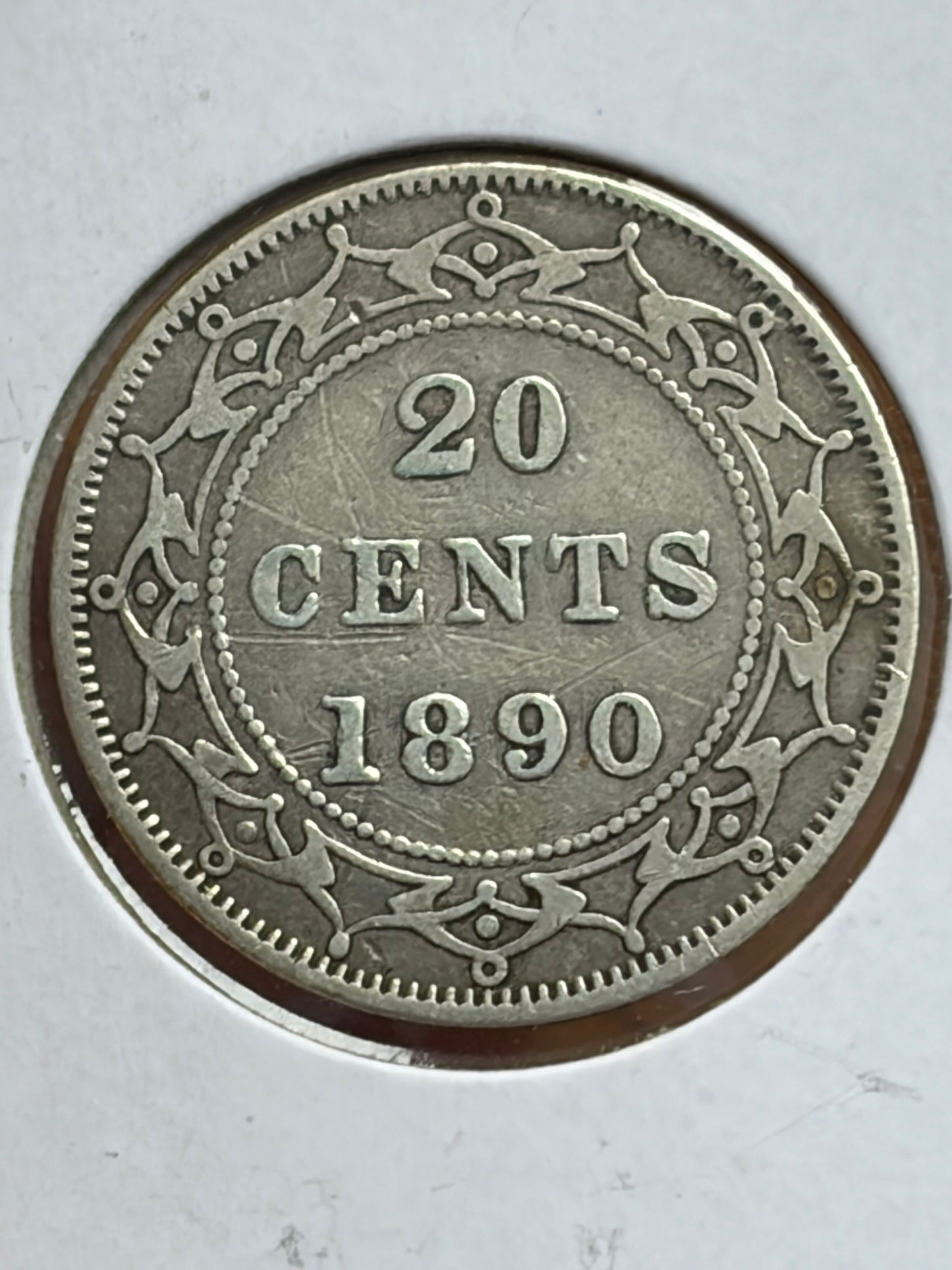 1890 NFLD $0.20. F-12