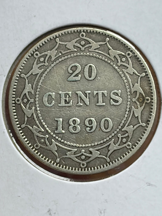 1890 NFLD $0.20. F-12