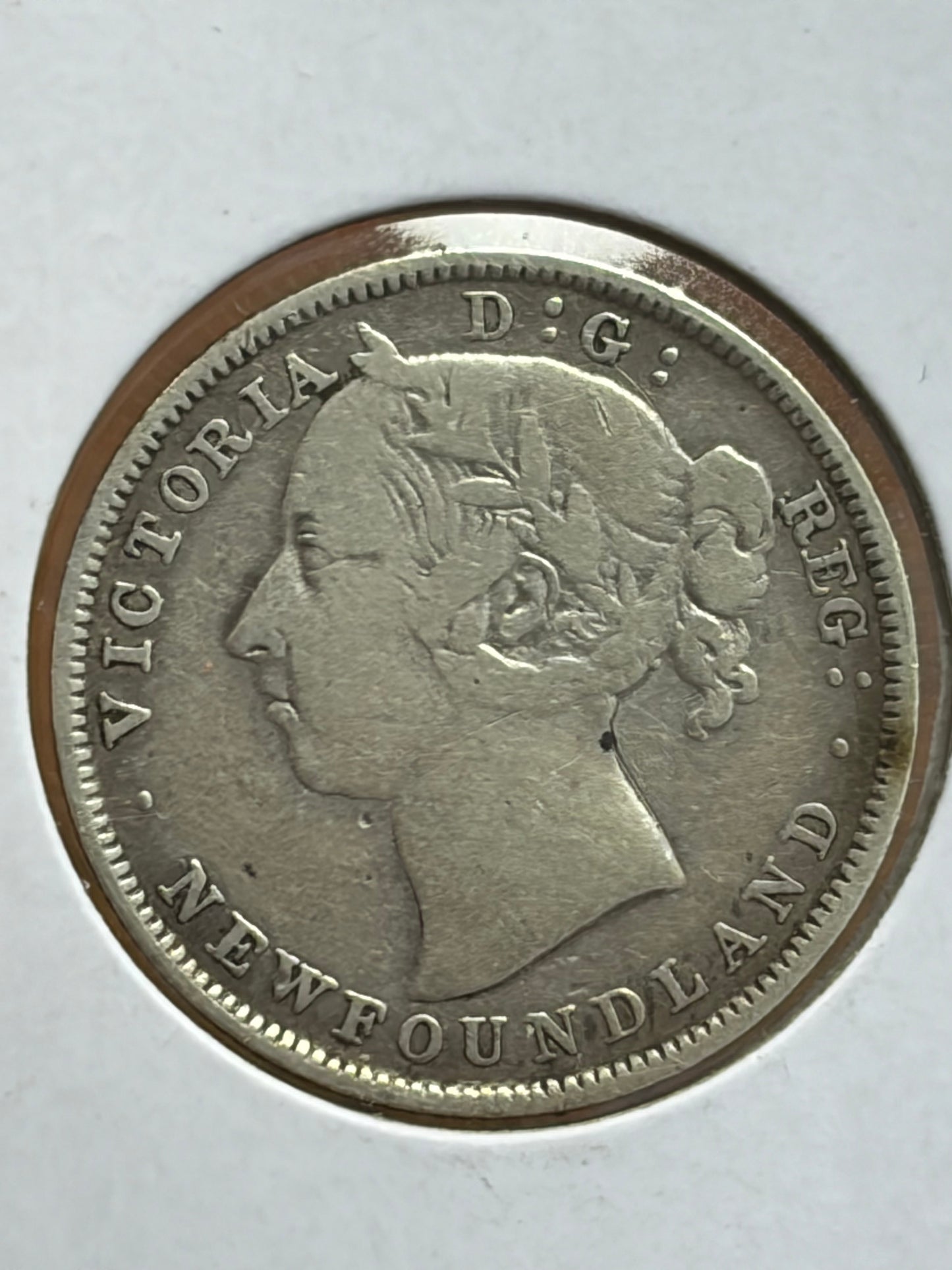 1890 NFLD $0.20. F-12