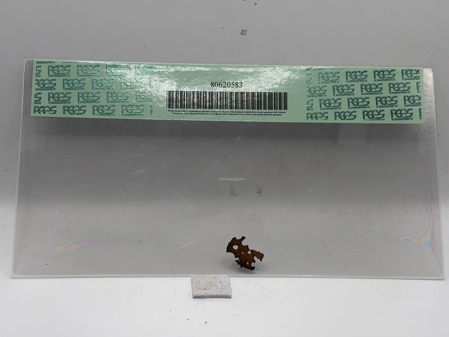 “DB COOPER” 1971 ransom money fragment found by Brian Ingram.