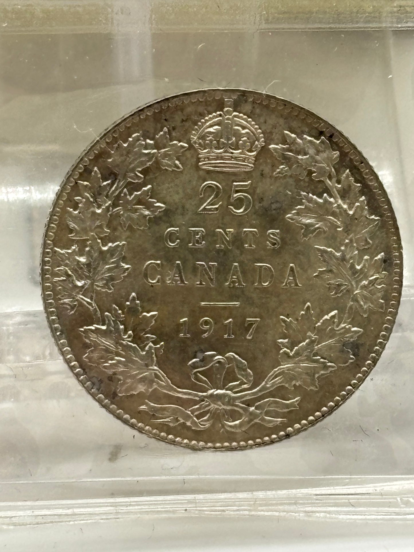 1917 Canada 25 Cents ICCS Graded MS-62