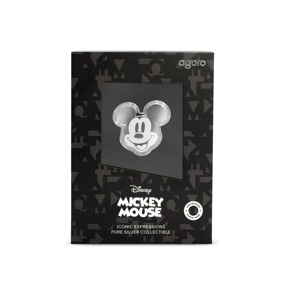 Mickey and Friends - Iconic Expressions - Mickey Mouse 1/2 oz Silver Collectible Coin