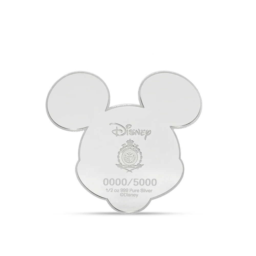 Mickey and Friends - Iconic Expressions - Mickey Mouse 1/2 oz Silver Collectible Coin