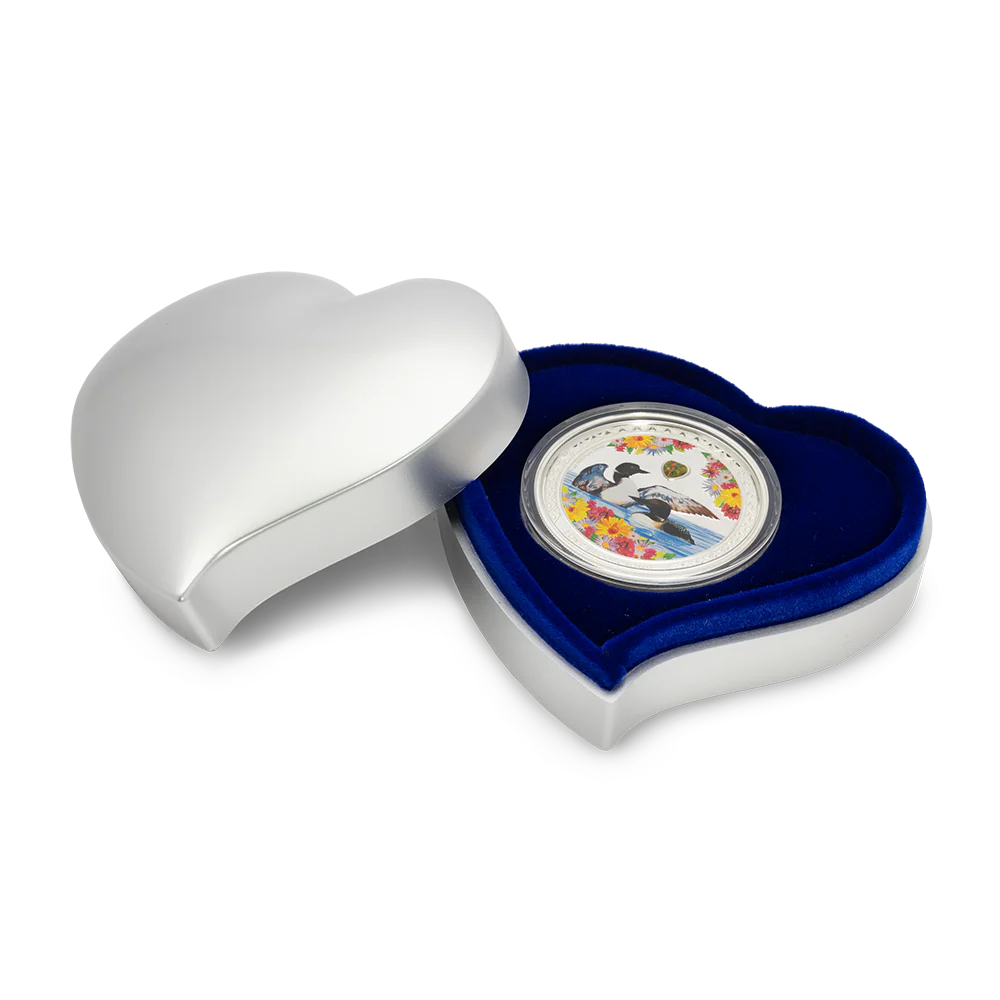 Love is Precious – Great Northern Diver 1oz Silver Collectible Coin