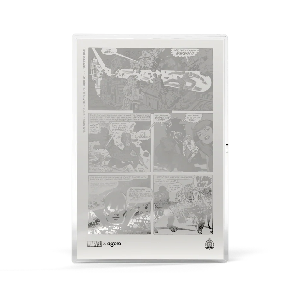 COMIX™ - Marvel Fantastic Four #72 Foil 1oz Silver COMIX Foil