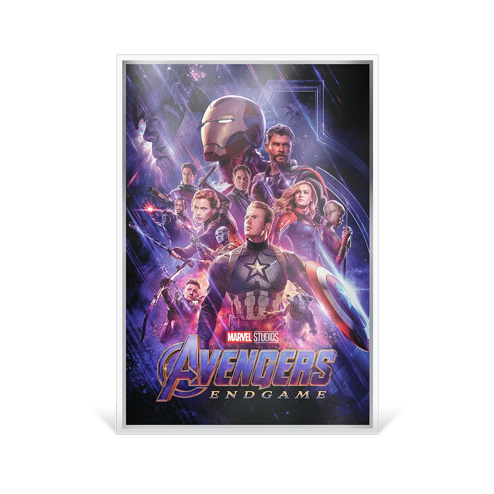 Marvel – The Infinity Saga Phase Three - Avengers: Endgame 1.5 oz Silver Collectible Foil