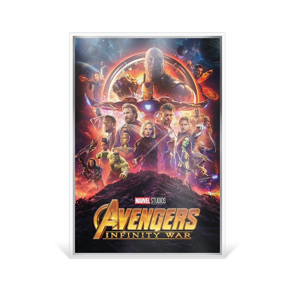 Marvel – The Infinity Saga Phase Three - Avengers: Infinity War 1.5oz Silver Collectible Foil
