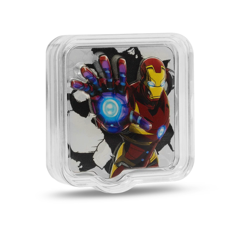 Marvel – Iron Man 'ZAPT!!' 2 oz Silver Collectible Coin