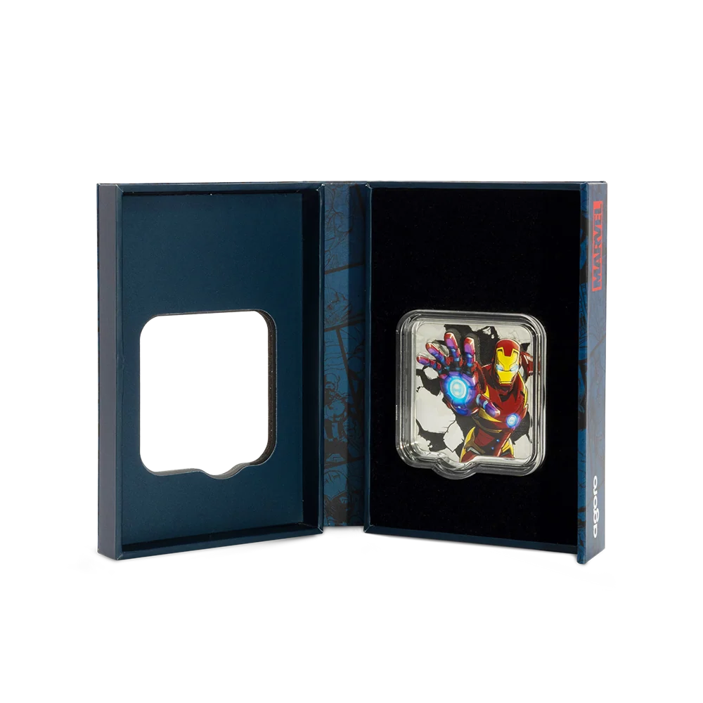 Marvel – Iron Man 'ZAPT!!' 2 oz Silver Collectible Coin