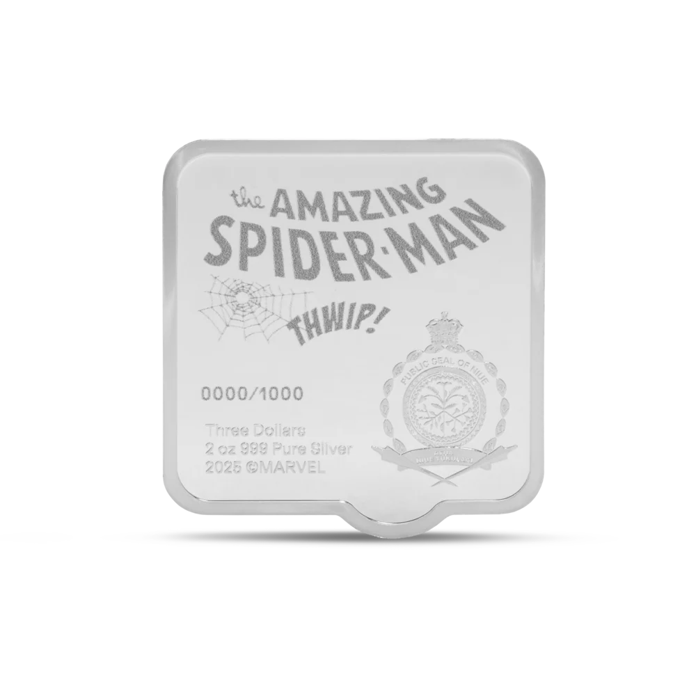 Marvel – Spider-Man 'Thwip' 2oz Silver Collectible Coin