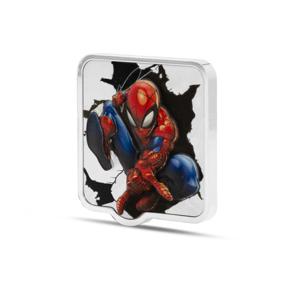 Marvel – Spider-Man 'Thwip' 2oz Silver Collectible Coin