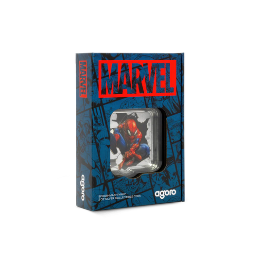 Marvel – Spider-Man 'Thwip' 2oz Silver Collectible Coin