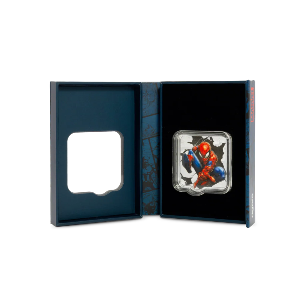 Marvel – Spider-Man 'Thwip' 2oz Silver Collectible Coin