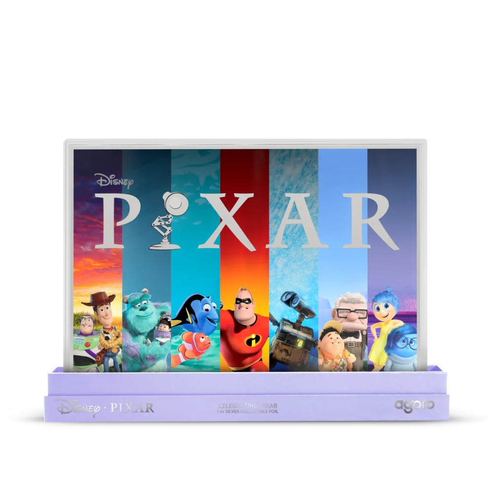 Disney Pixar - Celebrating Pixar 1 oz Silver Collectible Foil