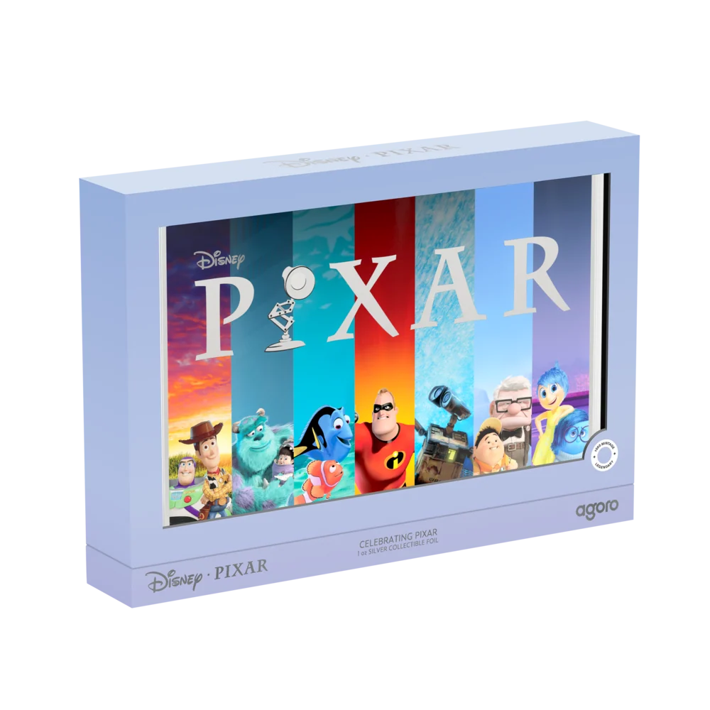 Disney Pixar - Celebrating Pixar 1 oz Silver Collectible Foil