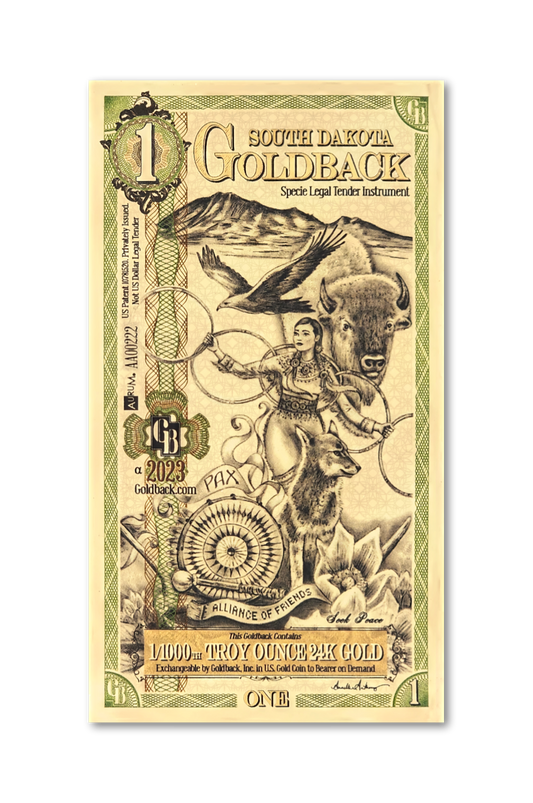 South Dakota GoldBack 1GB