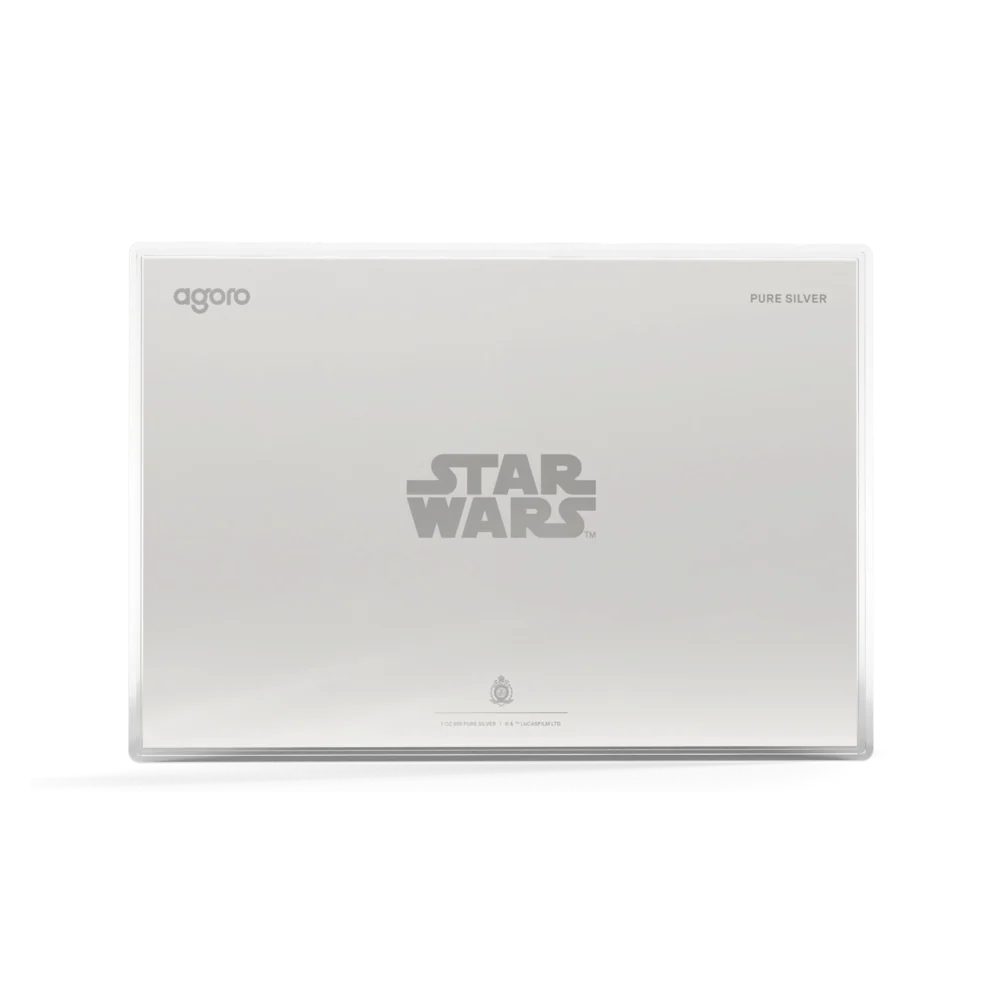 Star Wars™ Concept Art - Imperial Walker™ and Snowspeeder™ 1 oz Silver Collectible Foil