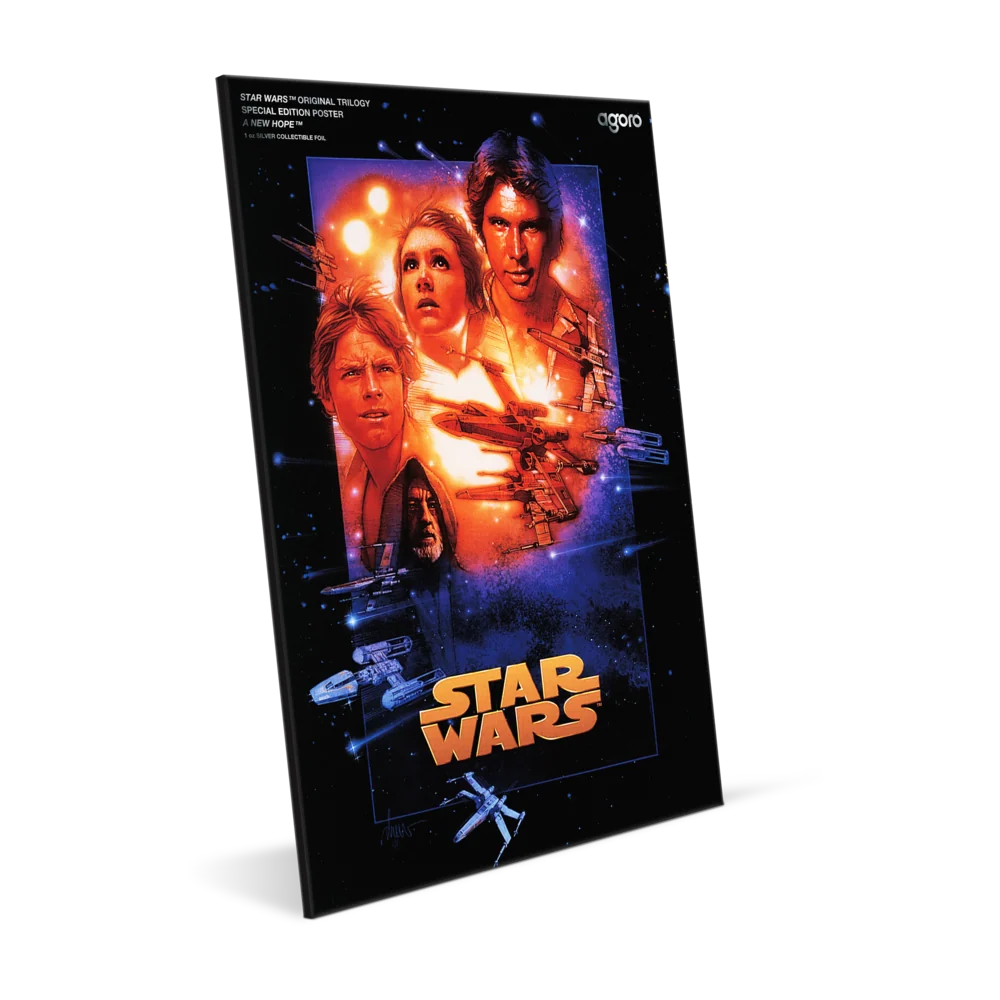 Star Wars™ Special Edition Poster - A New Hope™ 1 oz Silver Collectible Foil