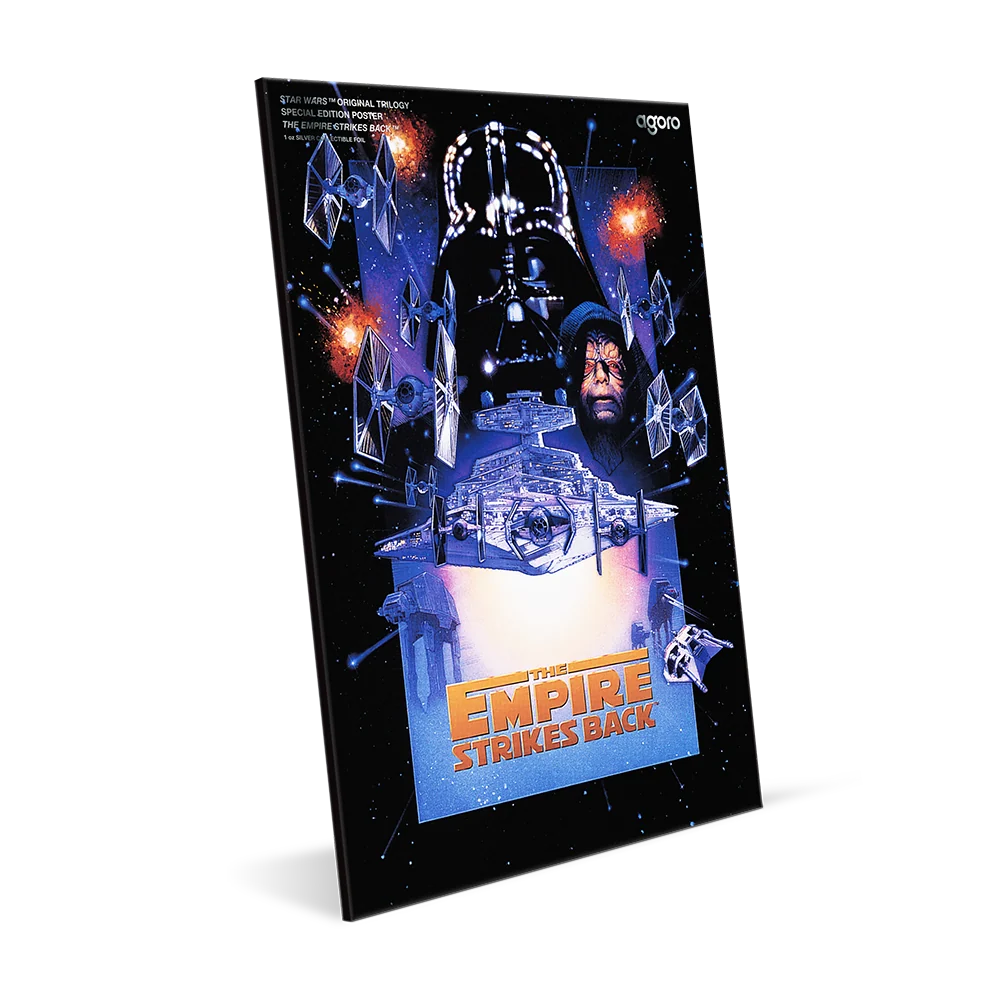 Star Wars™ Special Edition Poster - The Empire Strikes Back™ 1 oz Silver Collectible Foil