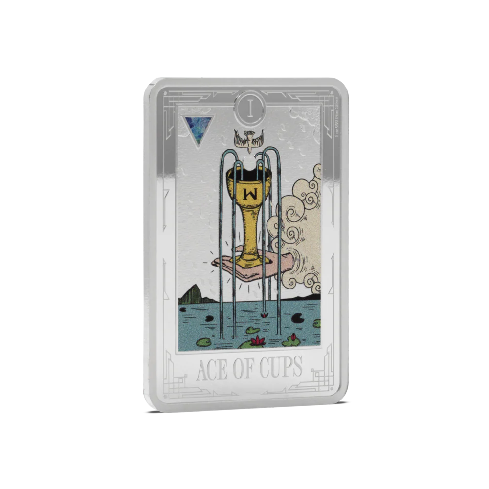 Tarot Cards – Ace of Cups 1oz Silver Collectible Coin