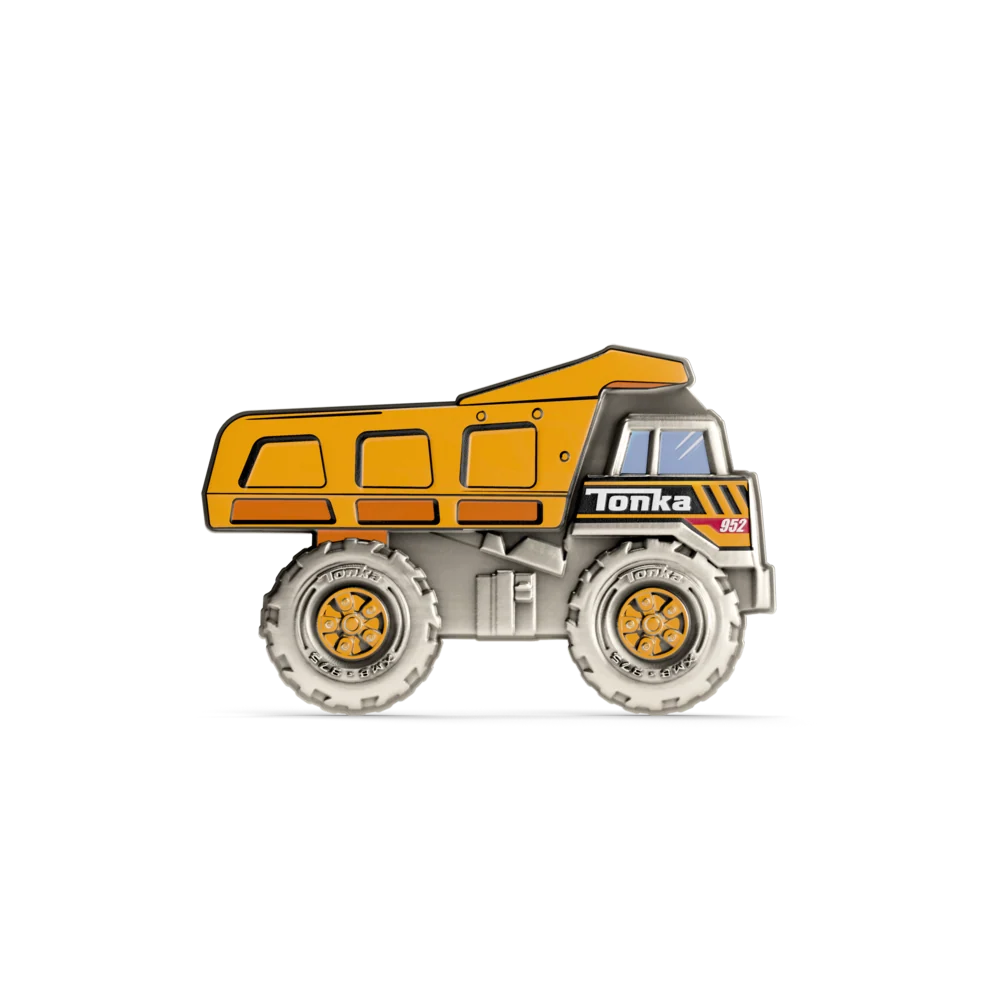 Tonka - Dump Truck 1 oz Silver Collectible Coin