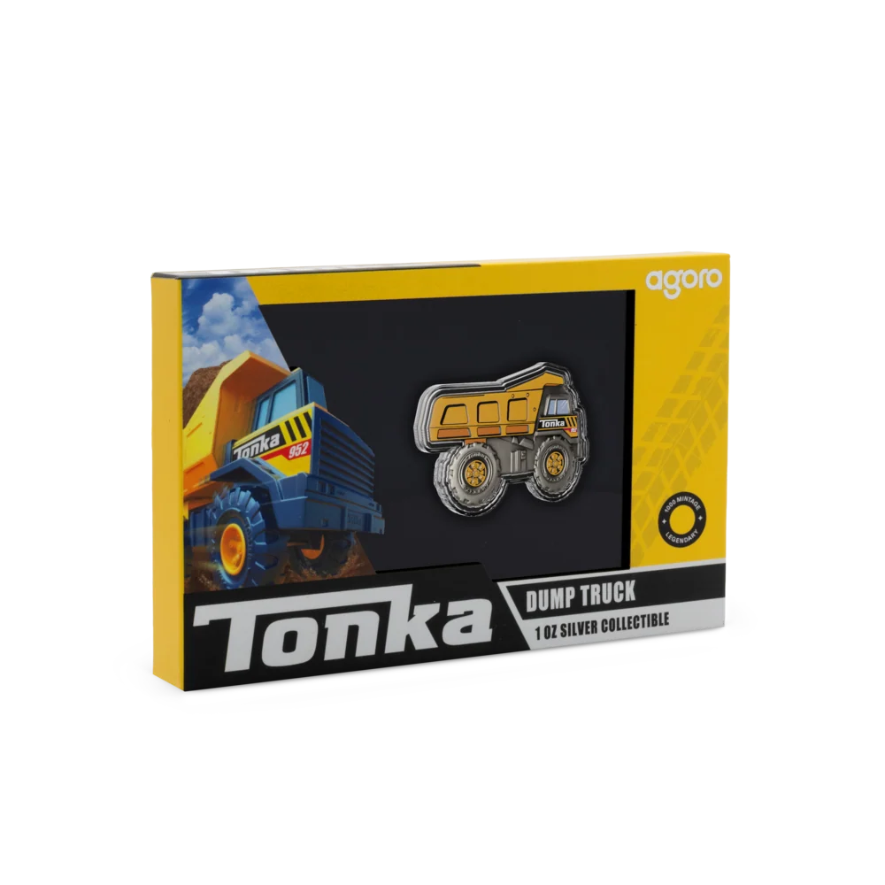 Tonka - Dump Truck 1 oz Silver Collectible Coin