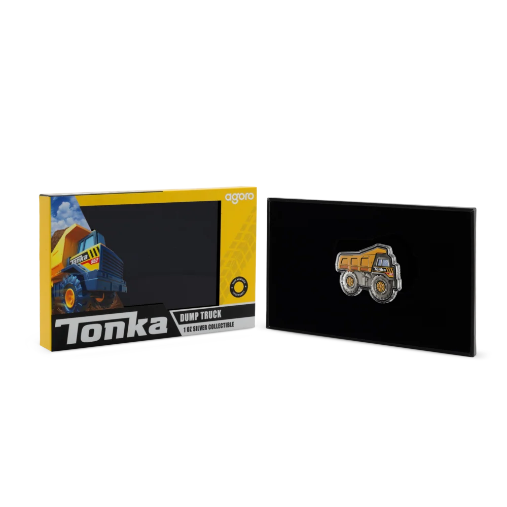 Tonka - Dump Truck 1 oz Silver Collectible Coin