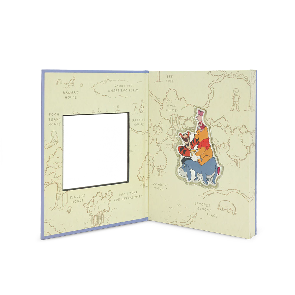 Winnie the Pooh - Friends Love Hunny Too 1oz Silver Collectible Coin