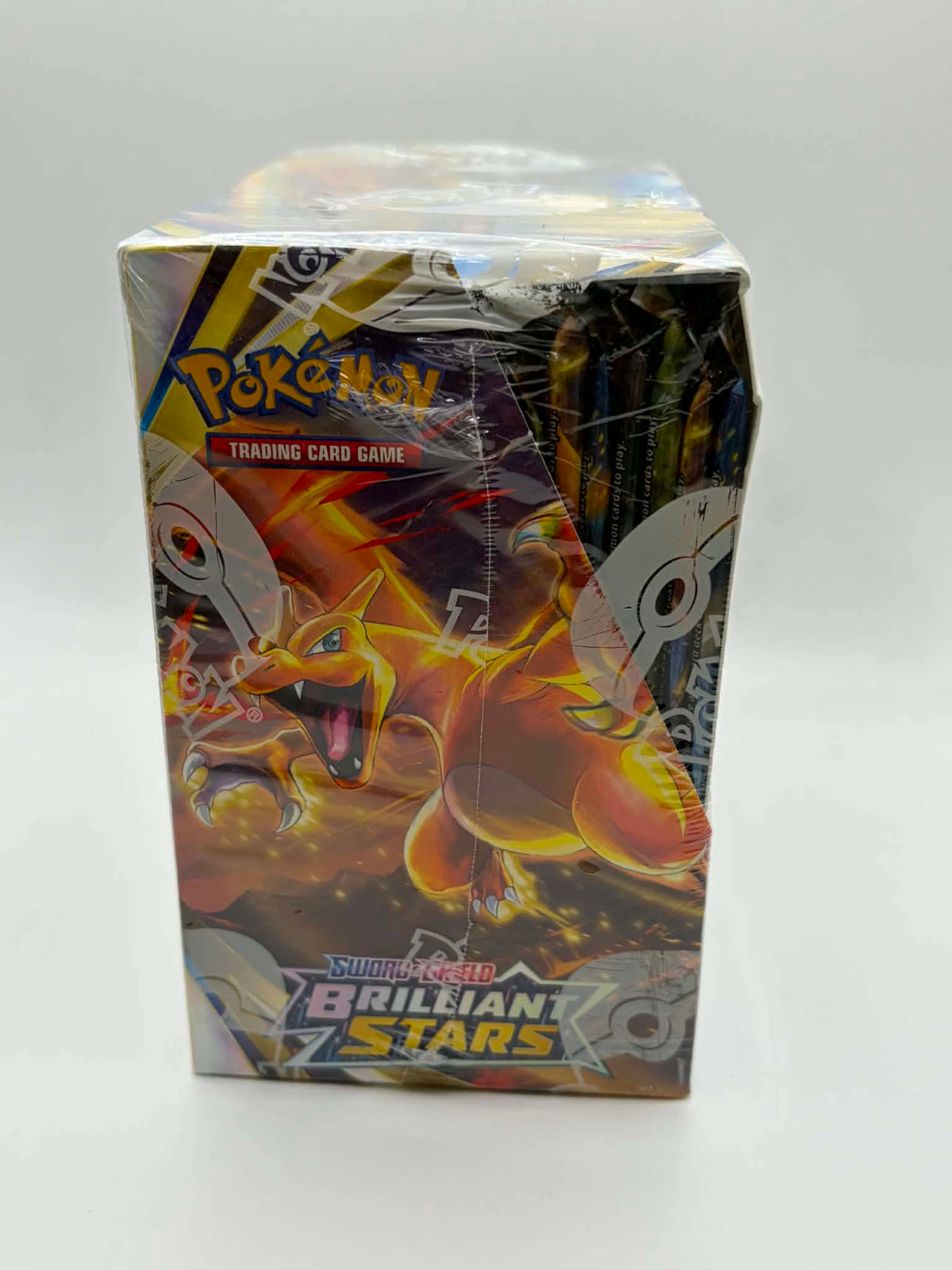 Pokémon TCG Sword & Shield Brilliant Stars Booster Box — Front (Factory Sealed)