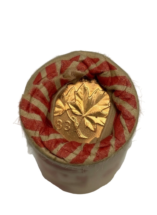 1983 Canada 1-cent Original Roll of 50pcs
