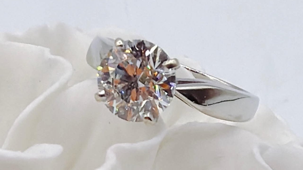 1.51 Carat Canadian Diamond Solitaire Ring – 14K White Gold | SI1 Clarity | H Colour. Size 5