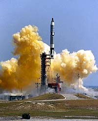 Titan II liftoff