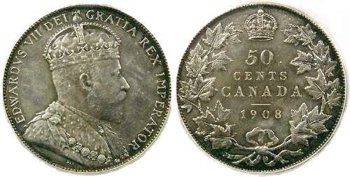 2006P CANADA 50 CENTS PROOF-LIKE HALF DOLLAR COIN 