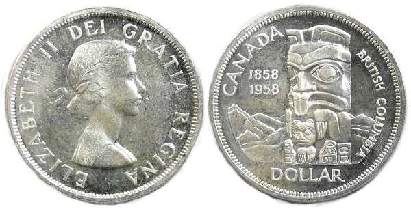 canada 1958 dollar